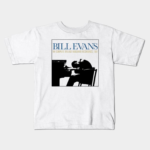 Vintage Bill Jarr Evans 2 Kids T-Shirt by CatheGioi